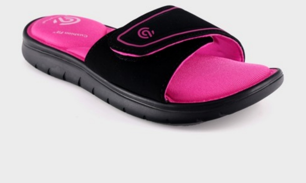 NEW! Girls' Valma Sport Memory Foam Slide Sandals